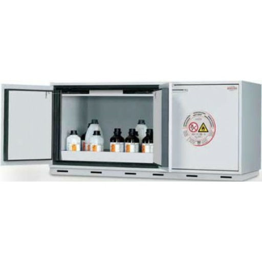 [267 -125225-SA-clinical] Safety Cabinet.60.140-T - Width 1 400 mm, wing doors + drawer